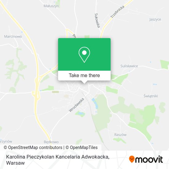 Karolina Pieczykolan Kancelaria Adwokacka map