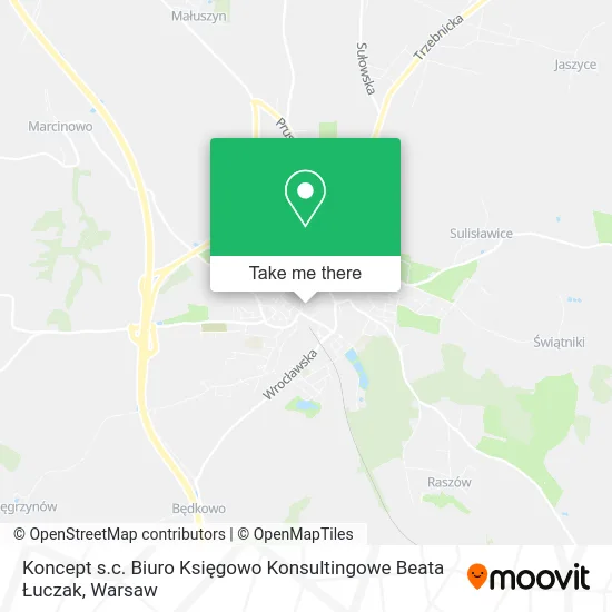 Koncept s.c. Biuro Księgowo Konsultingowe Beata Łuczak map