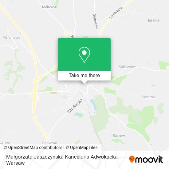 Malgorzata Jaszczynska Kancelaria Adwokacka map