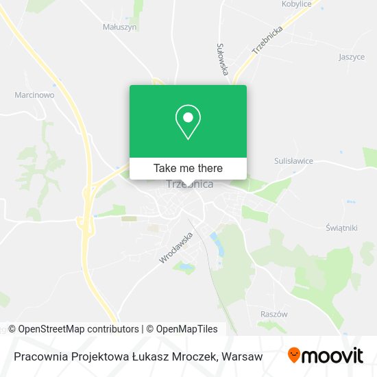 Pracownia Projektowa Łukasz Mroczek map