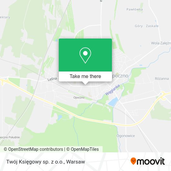 Twój Księgowy sp. z o.o. map