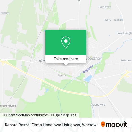 Renata Reszel Firma Handlowo Uslugowa map