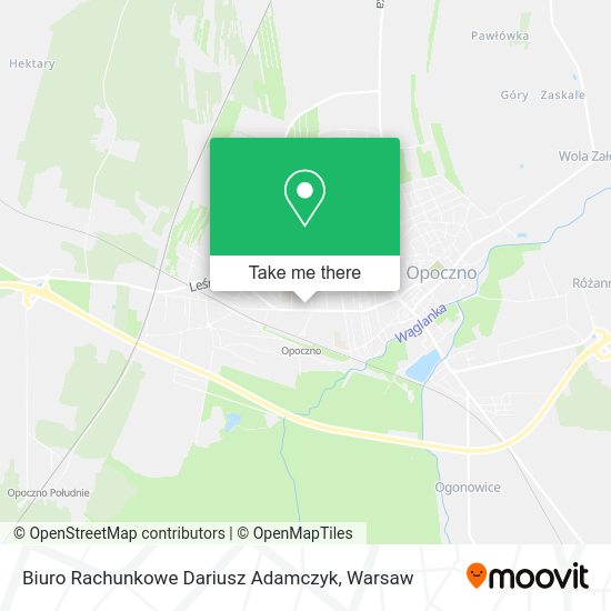 Biuro Rachunkowe Dariusz Adamczyk map