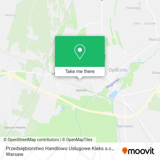 Przedsiębiorstwo Handlowo Usługowe Kleks s.c. map