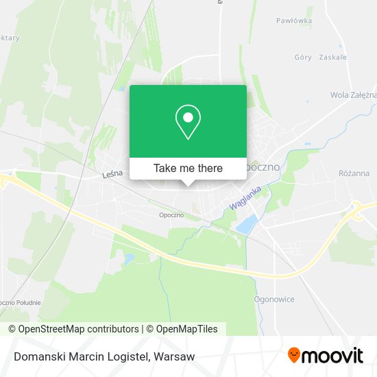 Domanski Marcin Logistel map