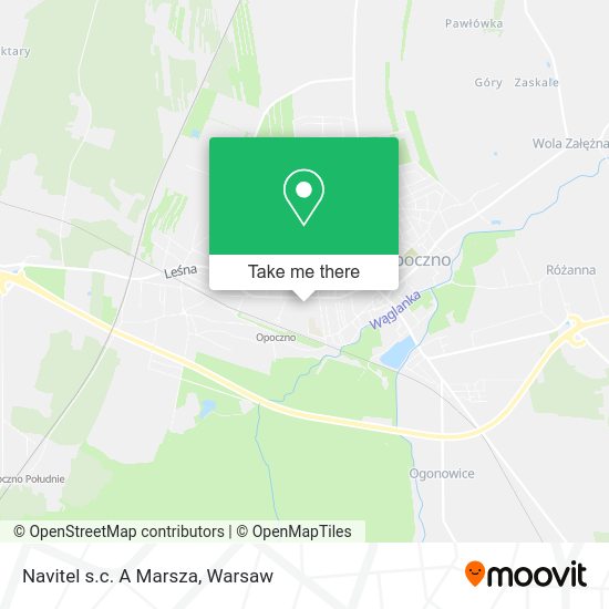 Navitel s.c. A Marsza map