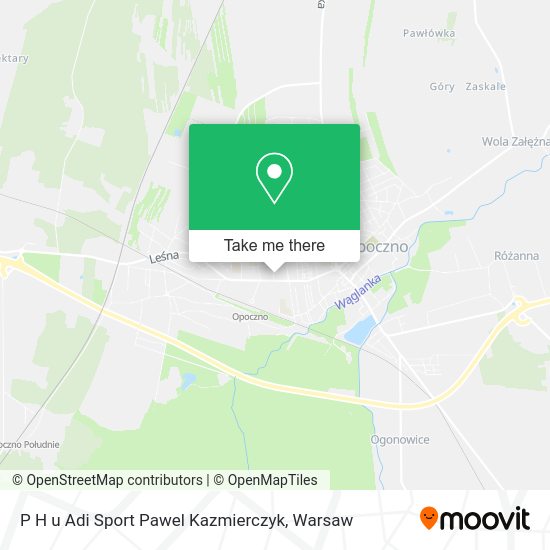 P H u Adi Sport Pawel Kazmierczyk map