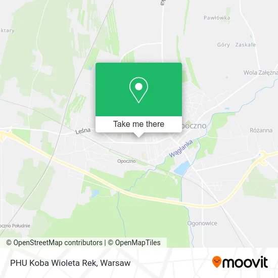 Карта PHU Koba Wioleta Rek