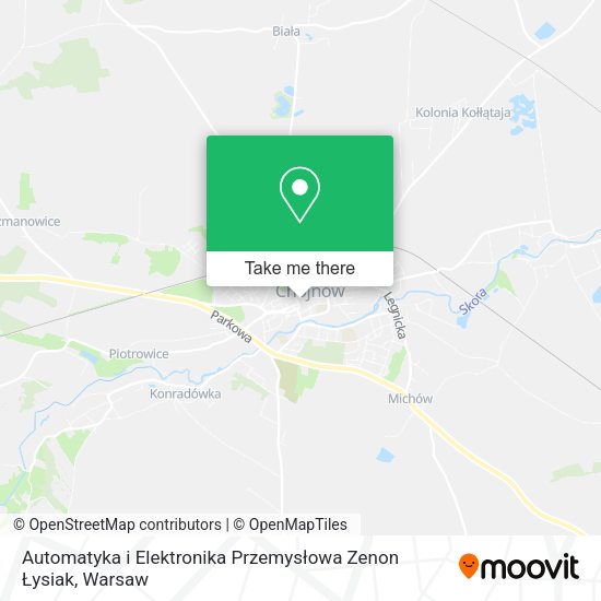 Automatyka i Elektronika Przemysłowa Zenon Łysiak map