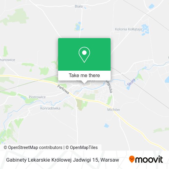 Gabinety Lekarskie Królowej Jadwigi 15 map