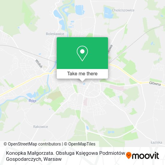 Konopka Małgorzata. Obsługa Księgowa Podmiotów Gospodarczych map