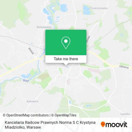 Kancelaria Radcow Prawnych Norma S C Krystyna Miadziolko map