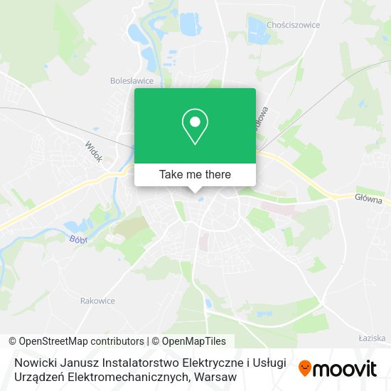 Nowicki Janusz Instalatorstwo Elektryczne i Usługi Urządzeń Elektromechanicznych map