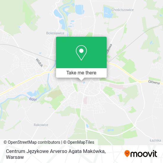 Centrum Językowe Arverso Agata Makówka map