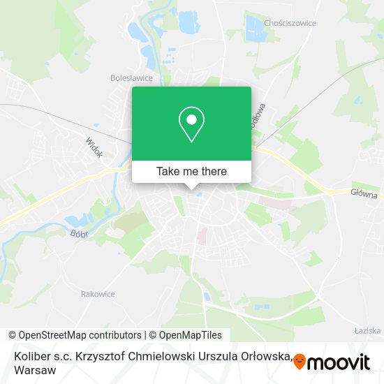 Koliber s.c. Krzysztof Chmielowski Urszula Orłowska map