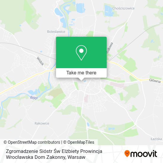 Zgromadzenie Sióstr Św Elżbiety Prowincja Wrocławska Dom Zakonny map