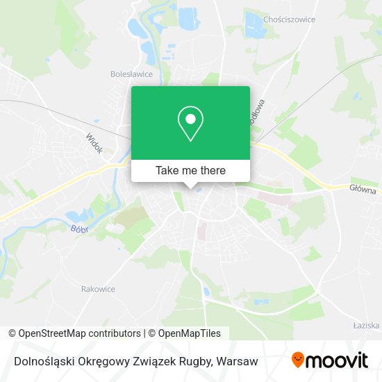 Dolnośląski Okręgowy Związek Rugby map