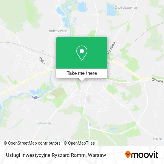 Карта Usługi Inwestycyjne Ryszard Ramm