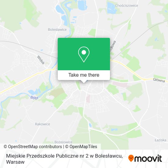 Miejskie Przedszkole Publiczne nr 2 w Bolesławcu map