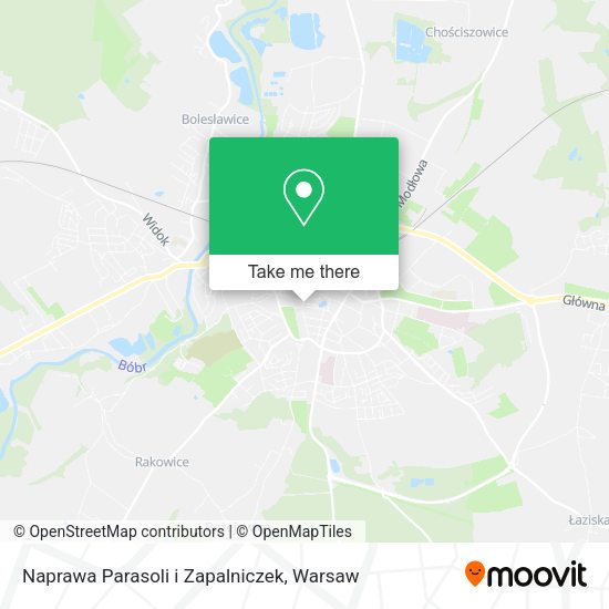 Naprawa Parasoli i Zapalniczek map