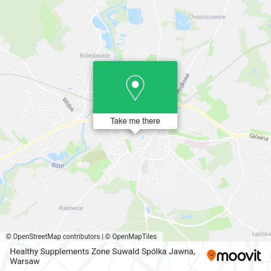 Карта Healthy Supplements Zone Suwald Spólka Jawna