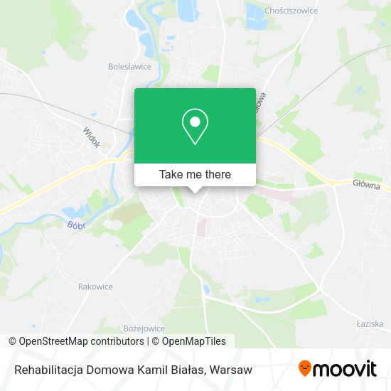 Rehabilitacja Domowa Kamil Białas map