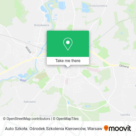 Auto Szkoła. Ośrodek Szkolenia Kierowców map