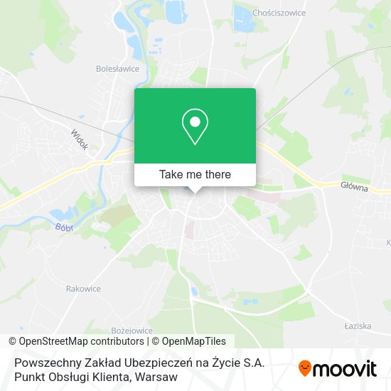 Powszechny Zakład Ubezpieczeń na Życie S.A. Punkt Obsługi Klienta map