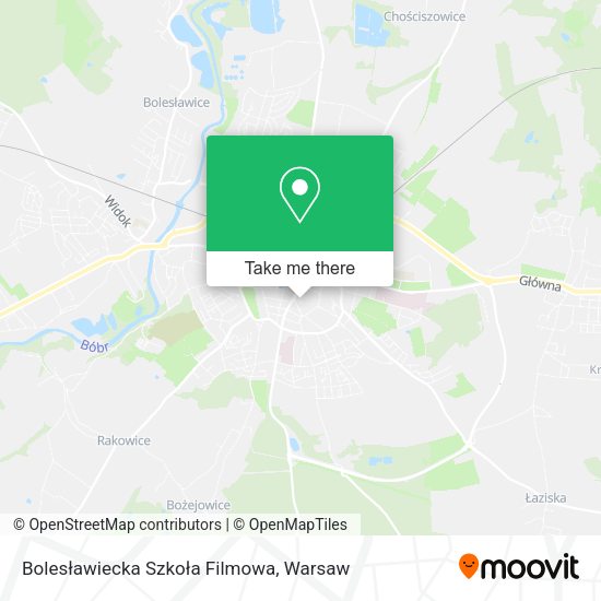 Bolesławiecka Szkoła Filmowa map