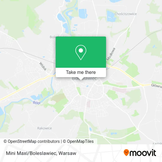 Карта Mini Maxi/Boleslawiec