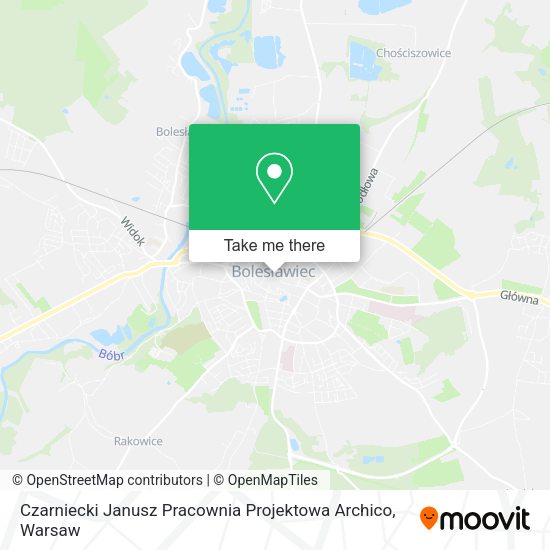 Czarniecki Janusz Pracownia Projektowa Archico map