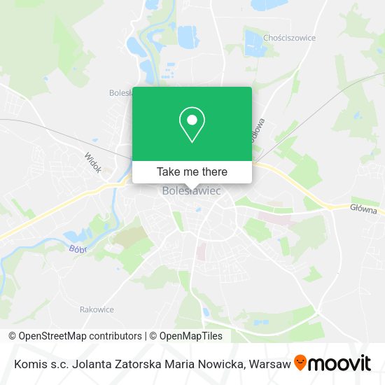 Komis s.c. Jolanta Zatorska Maria Nowicka map