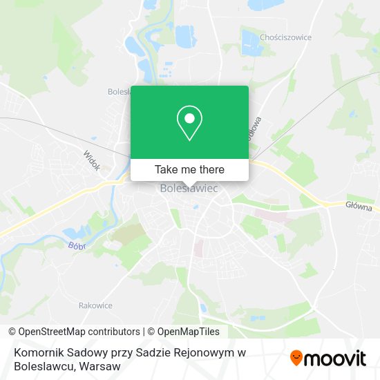 Komornik Sadowy przy Sadzie Rejonowym w Boleslawcu map