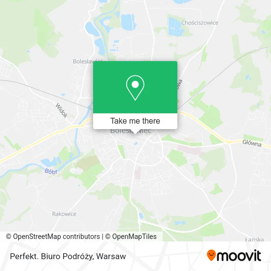 Perfekt. Biuro Podróży map