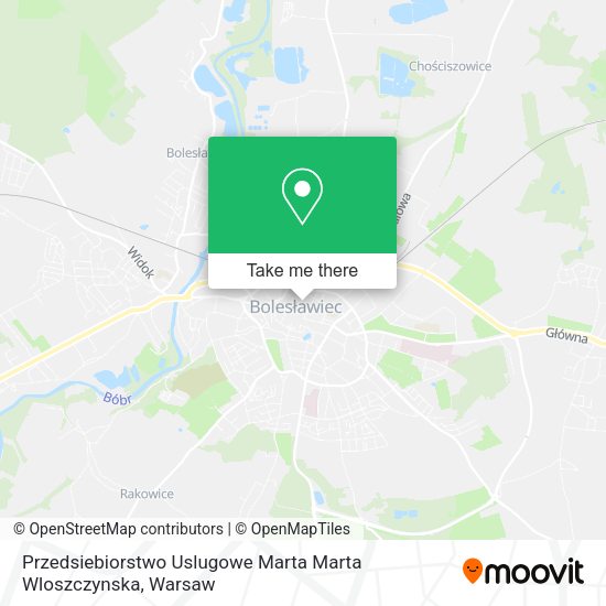 Przedsiebiorstwo Uslugowe Marta Marta Wloszczynska map