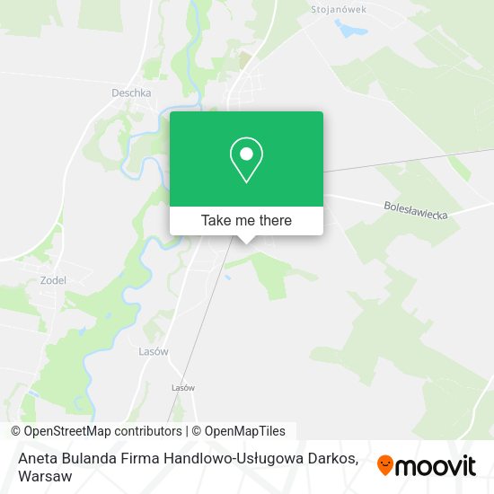 Aneta Bulanda Firma Handlowo-Usługowa Darkos map