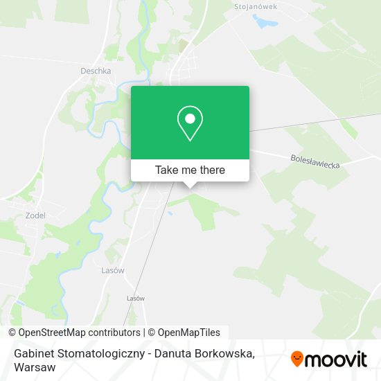 Gabinet Stomatologiczny - Danuta Borkowska map