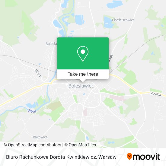 Biuro Rachunkowe Dorota Kwintkiewicz map