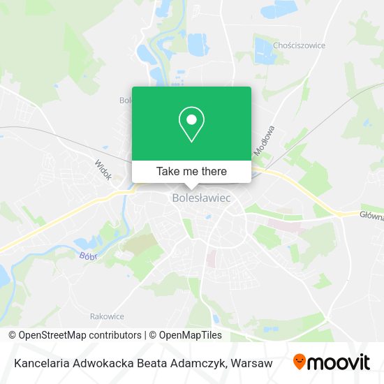 Kancelaria Adwokacka Beata Adamczyk map