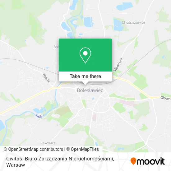 Civitas. Biuro Zarządzania Nieruchomościami map
