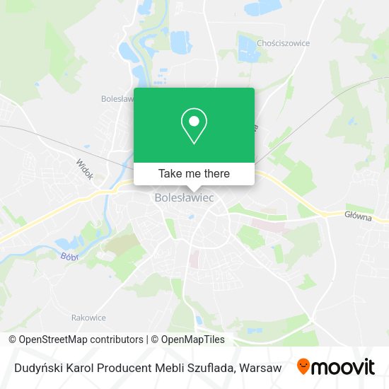 Dudyński Karol Producent Mebli Szuflada map