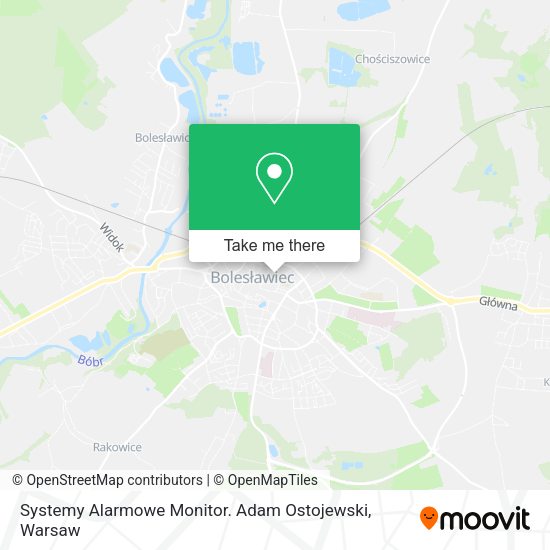 Systemy Alarmowe Monitor. Adam Ostojewski map