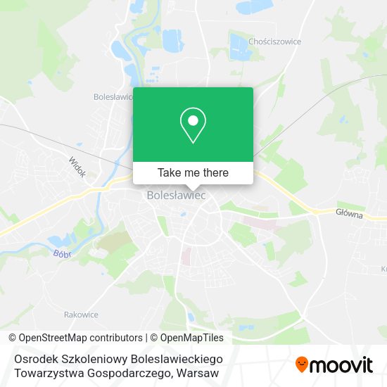 Osrodek Szkoleniowy Boleslawieckiego Towarzystwa Gospodarczego map