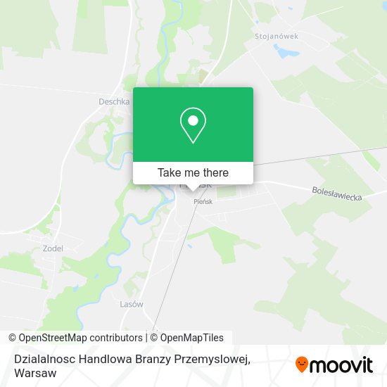 Dzialalnosc Handlowa Branzy Przemyslowej map