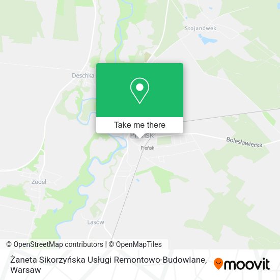 Żaneta Sikorzyńska Usługi Remontowo-Budowlane map