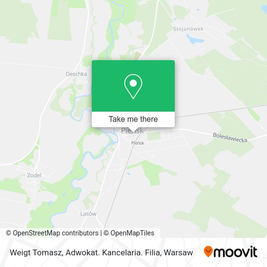 Weigt Tomasz, Adwokat. Kancelaria. Filia map