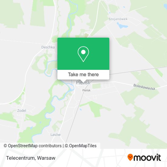 Telecentrum map