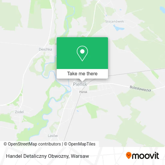 Карта Handel Detaliczny Obwozny