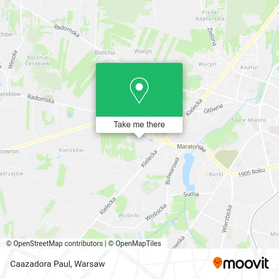 Карта Caazadora Paul