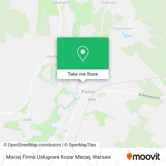 Maciej Firma Usługowa Kozar Maciej map